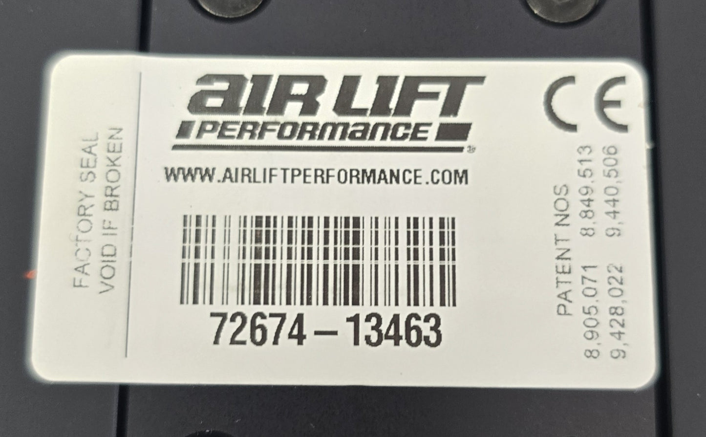 Air-Lift-Performance 72674-13463 Manifold Air Suspension Control & 6 Connectors