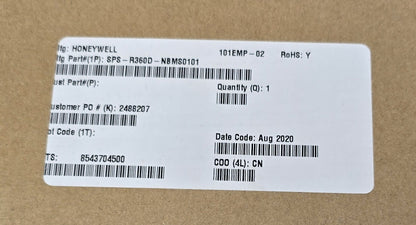 Honeywell SPS-3600-NBMS0101 Rotary Position Sensor Non-Contact, Hollow-Shaft