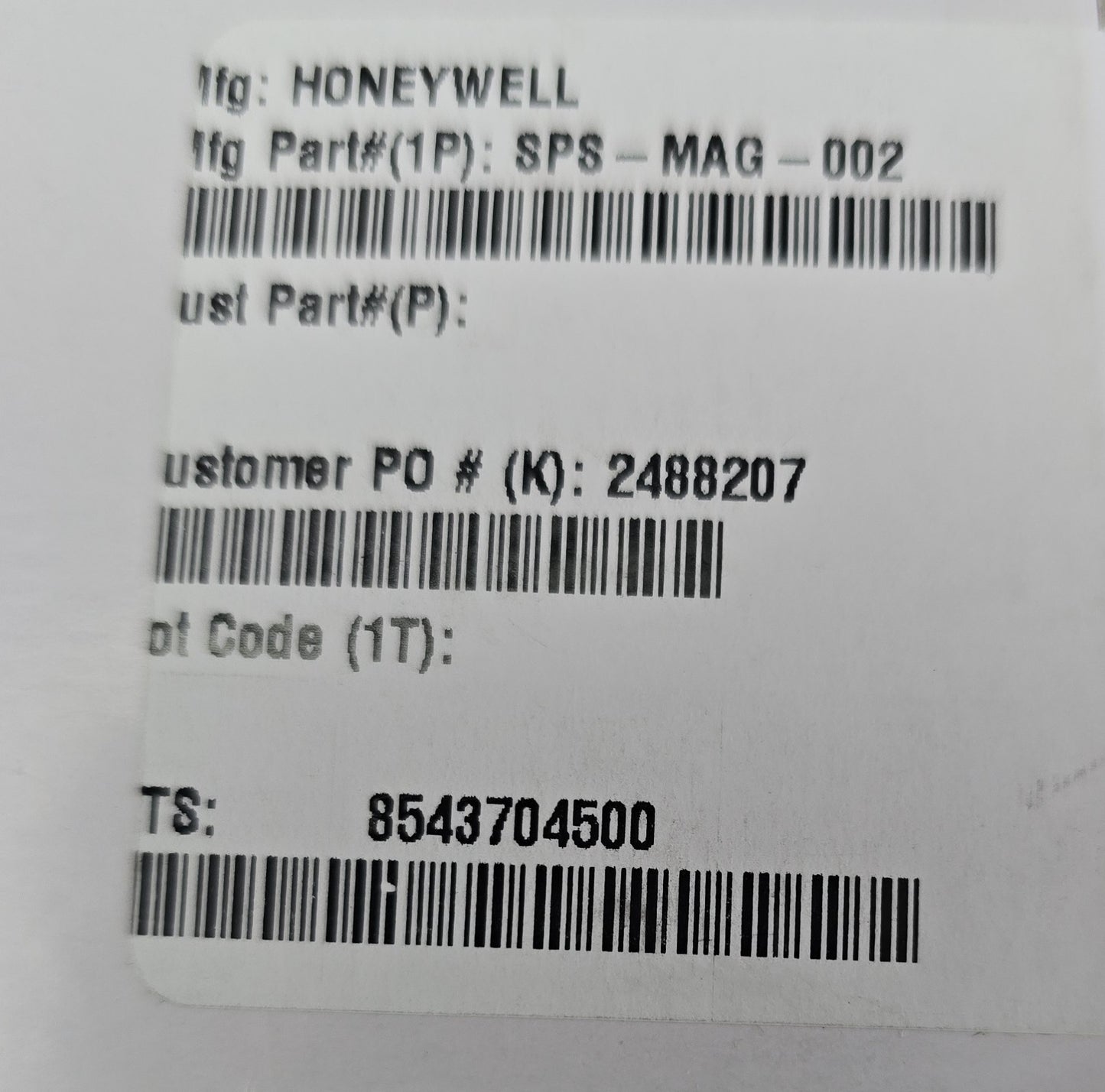 Honeywell SPS-MAG-002 Magnetic Ring Kit with Mounting Hardware (for SPS-R360D)