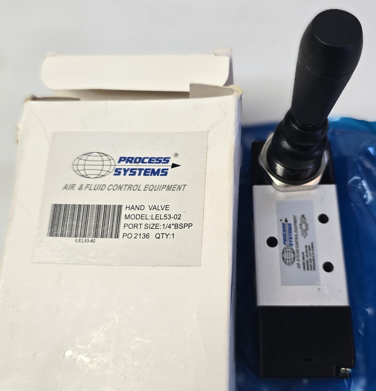 Process Systems LEL53-02 Hand Valve 1/4" BSPP Air & Fluid Control Equipment