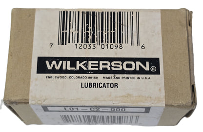 Wilkerson L01-C2-000 Pneumatic Air Line Lubricator (NEW In Box)
