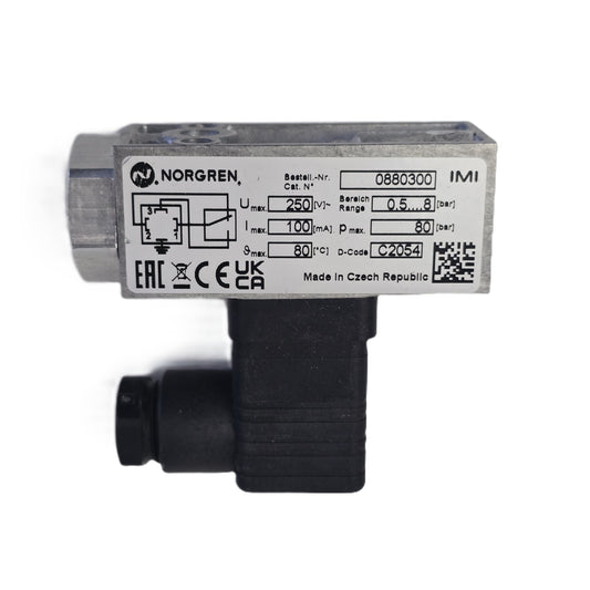 IMI Norgren 803000 Pneumatic Pressure Regulator Valve 250 Bar 80 L/min (NEW)