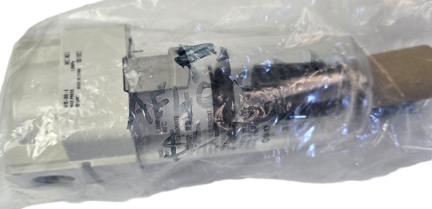 SMC AF40-04D-A Air Filter / Mist Separator 1.0 Mpa (NEW)