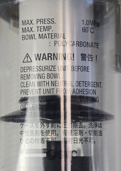 SMC AF40-04D-A Air Filter / Mist Separator 1.0 Mpa (NEW)