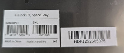 HiDock HDP100SG P1 AI voice recorder Meeting Note-Taker with Case (NEW Sealed)