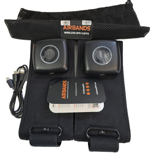 AirBands Large Wireless BFR Cuffs Version 2.0 for Legs (NEW Sealed)