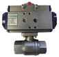Goyen Pentair  EBS165BDA316T 3/4" SS 2-Way Ball Valve Pneumatic (New Opened)