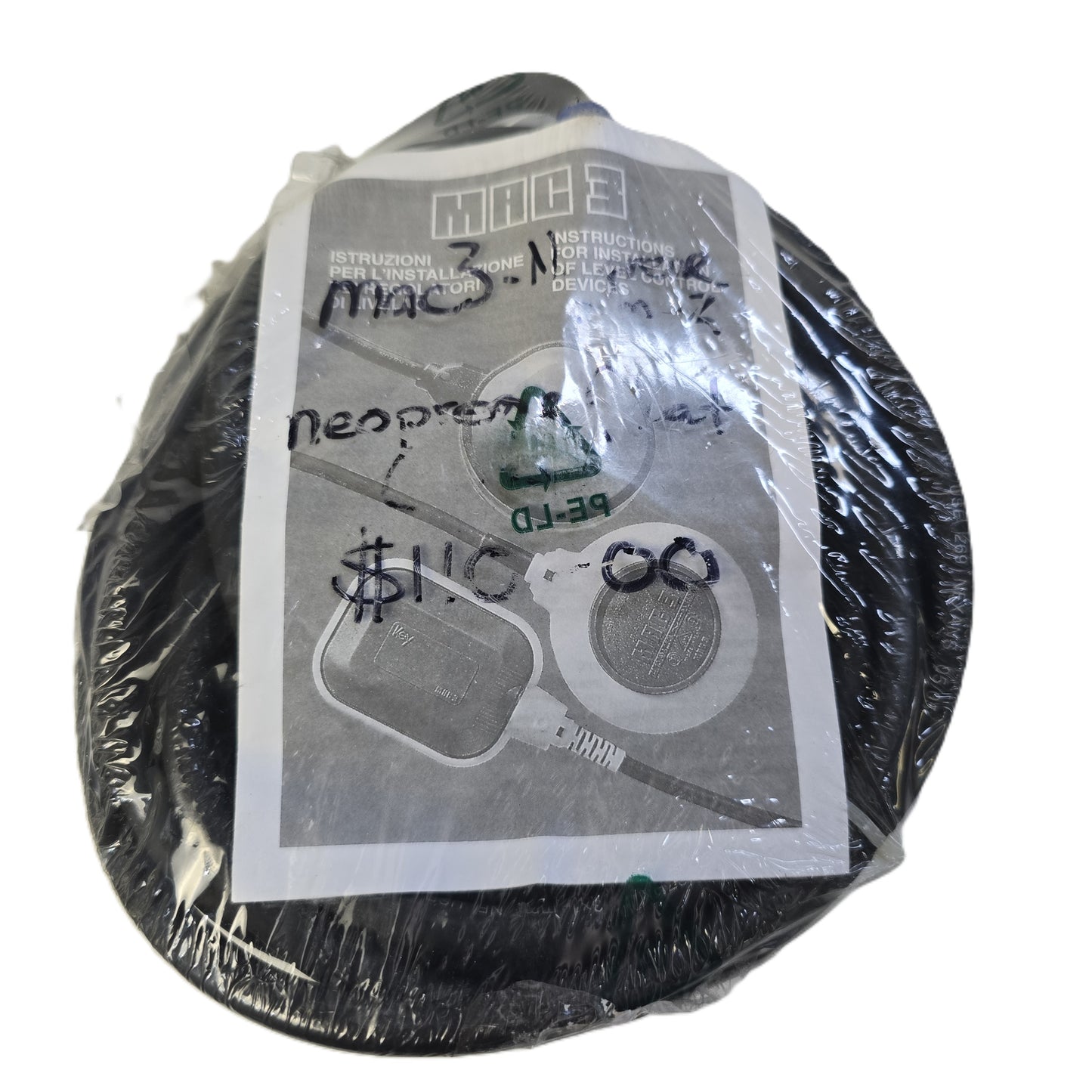 MAC3 3m Float Switch A07RN-F Cable Water Pump Level Control (NEW Sealed)