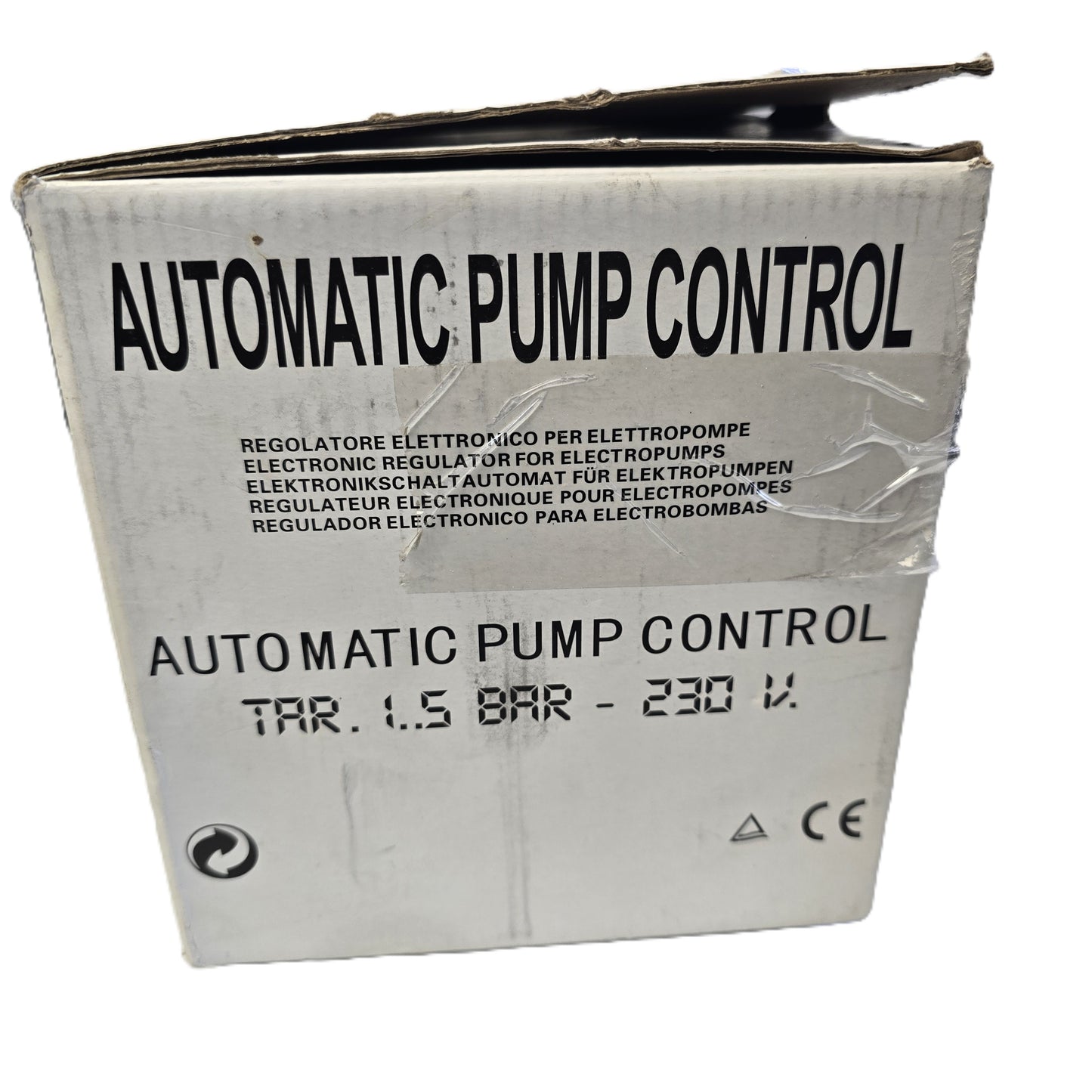 Automatic Pump Control 1.5 Bar 240V Water Pump Pressure Controller (NEW In Box)