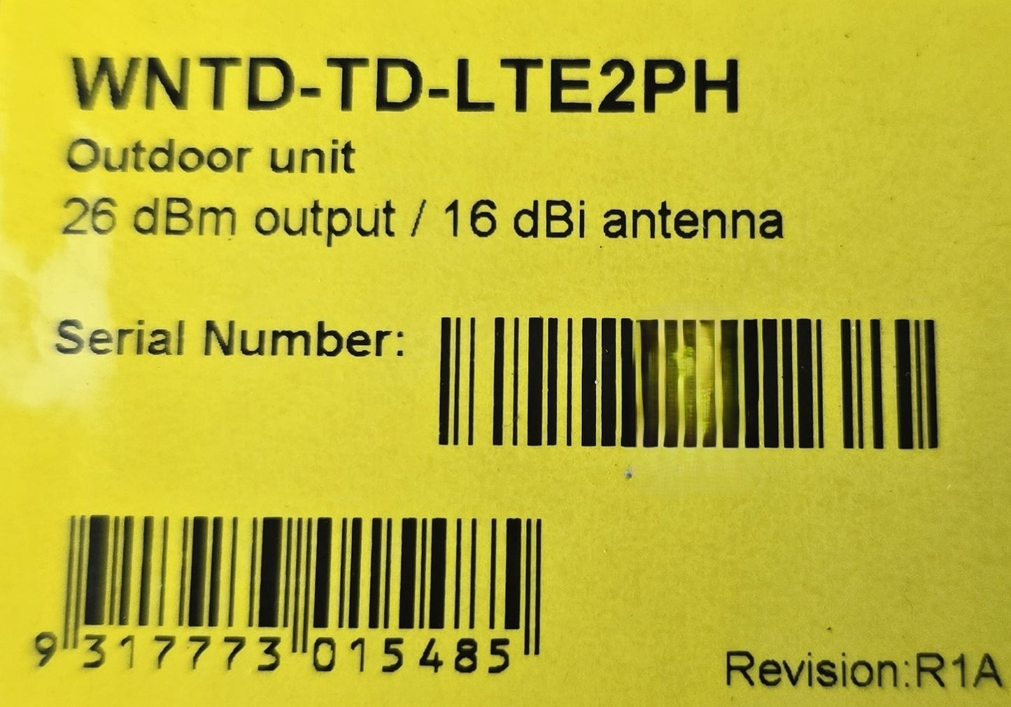 NetComm WNTD-TD-LTE2PH Wireless Outdoor LTE Antenna 26 dBm 16 dBi (NEW In Box)