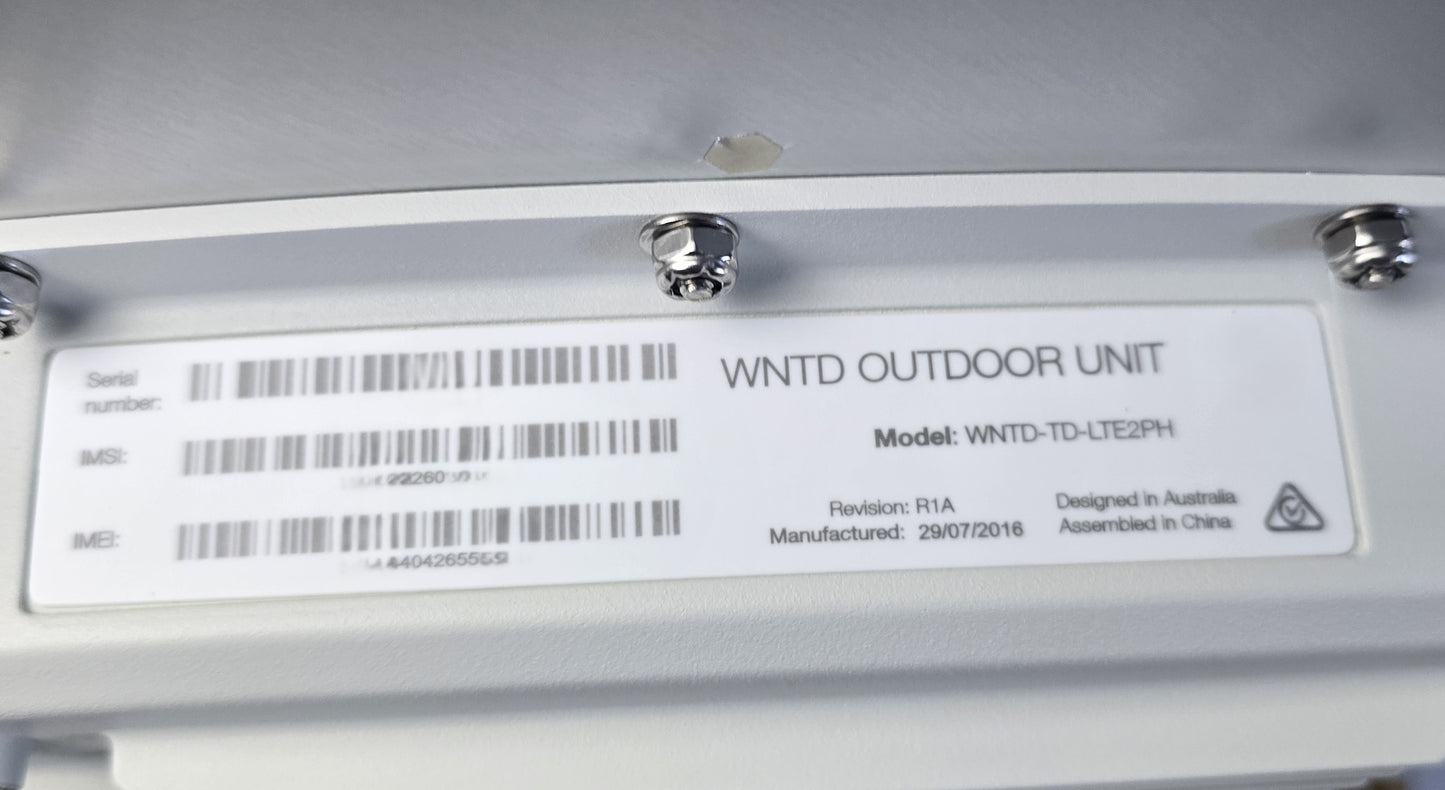 NetComm WNTD-TD-LTE2PH Wireless Outdoor LTE Antenna 26 dBm 16 dBi (NEW In Box)