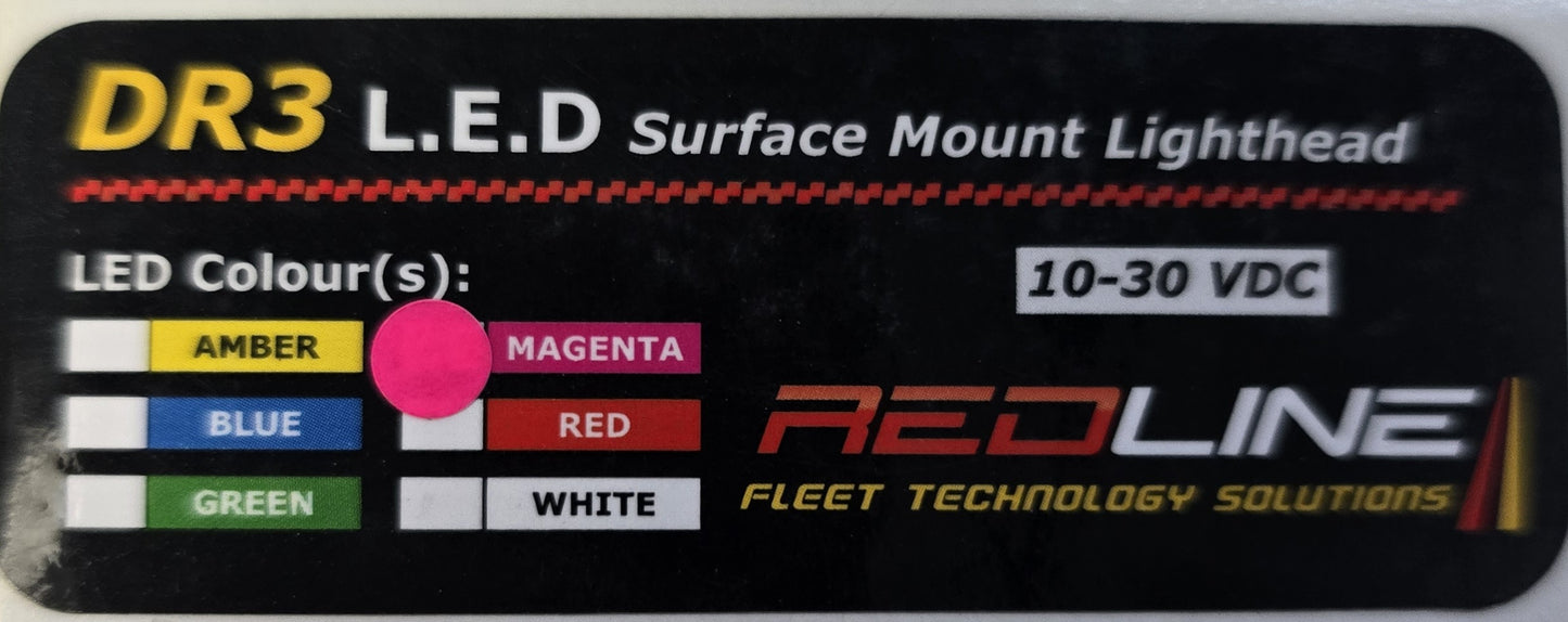 RedLine RL-DR4-G Green DR4 LED 4W Perimeter Light Head RedFleet (NEW In Box)