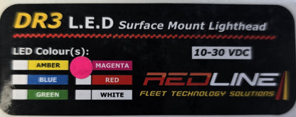 RedLine RL-DR4-G Green DR4 LED 4W Perimeter Light Head RedFleet (NEW In Box)