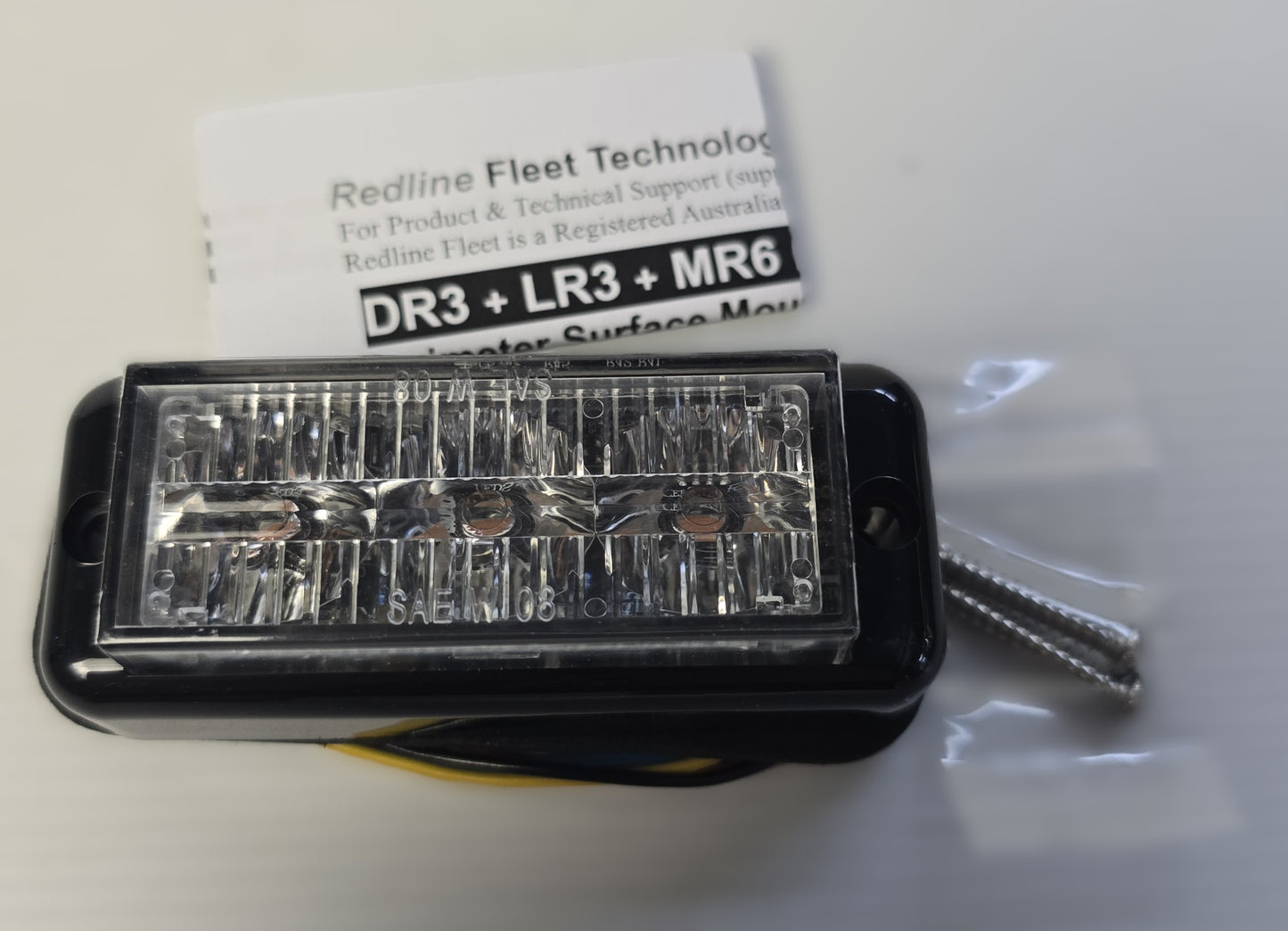 RedLine RL-DR3-R Red DR3 LED 3W Perimeter Light Head RedFleet (NEW In Box)