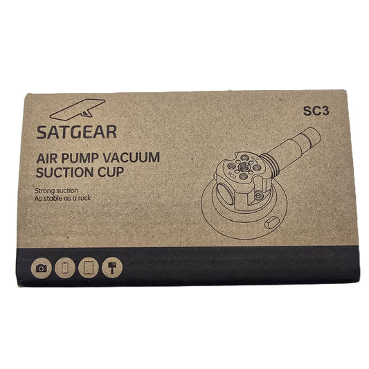 SATGEAR SC3 3" Suction Cup Mounts for Starlink Dish Car 4WD (NEW In Box)