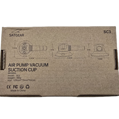 SATGEAR SC3 3" Suction Cup Mounts for Starlink Dish Car 4WD (NEW In Box)