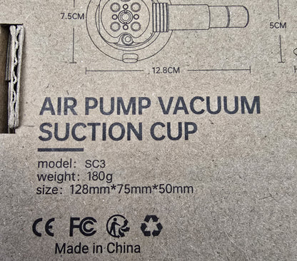 SATGEAR SC3 3" Suction Cup Mounts for Starlink Dish Car 4WD (NEW In Box)