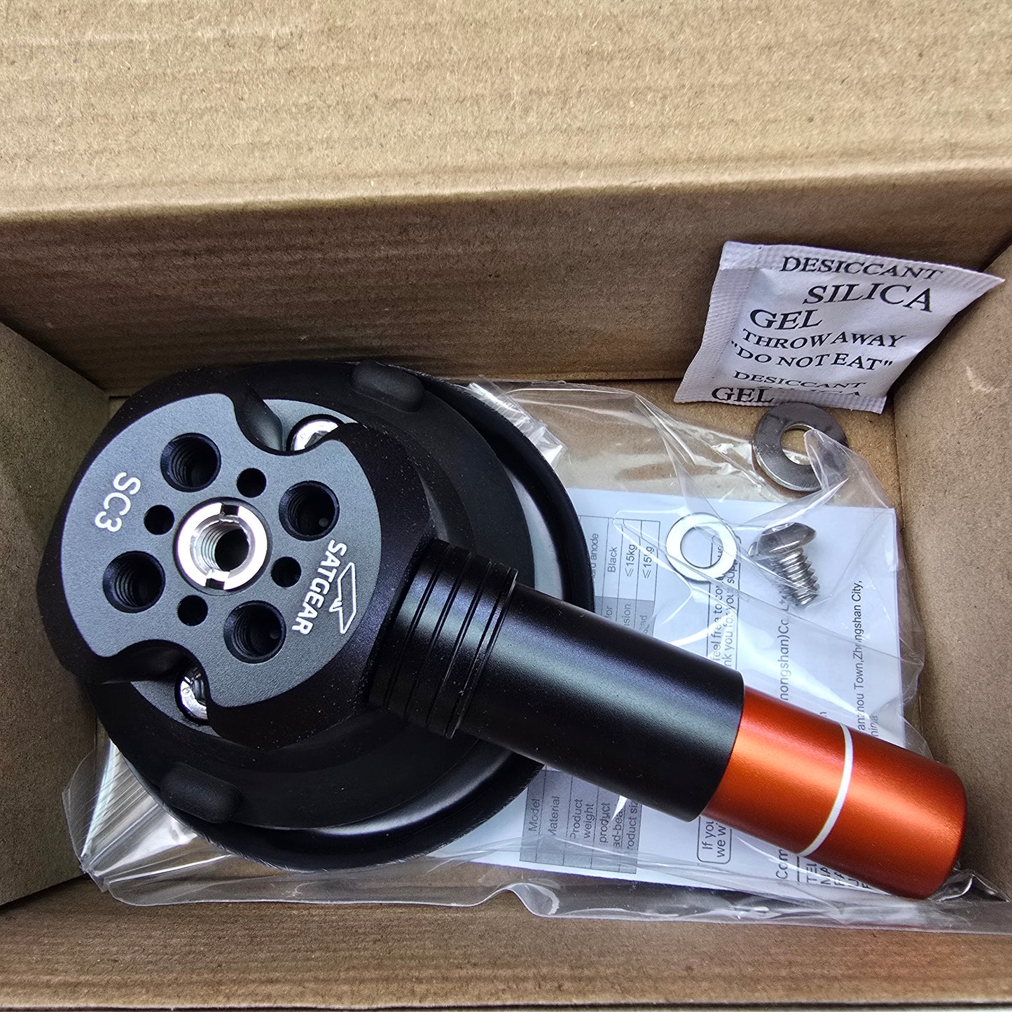 SATGEAR SC3 3" Suction Cup Mounts for Starlink Dish Car 4WD (NEW In Box)