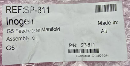 Inogen SP-811 G5 Feedplate Manifold Assembly Kit Oxygen Concentrator (NEW)