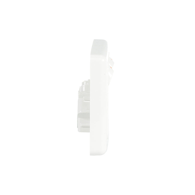 Clipsal 2025-WE Twin Switch Socket Outlet 250V 10A 2000 Series
