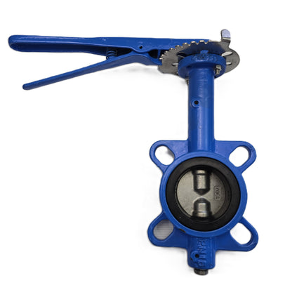 MAXIMUS CIVBFW-065 Cast Iron Wafer Butterfly Valve 65mm PN16 Lever (NEW)