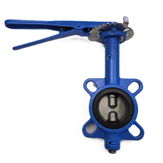 MAXIMUS CIVBFW-065 Cast Iron Wafer Butterfly Valve 65mm PN16 Lever (NEW)