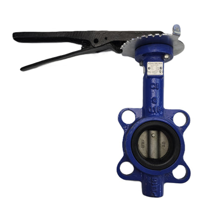 ARITA CBV-L-W-050 DN50 Wafer Butterfly Valve PN16 Lever EPDM Seat SS Disc (NEW)