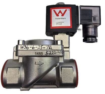 Process-Systems W36-6-25-7E Solenoid valve 1" RP DN25 16b 12V IP65 (New Opened)