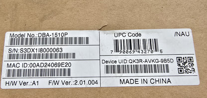 D-Link DBA-1510P PoE Dual Band Wireless AC Access Point (NEW In Box)