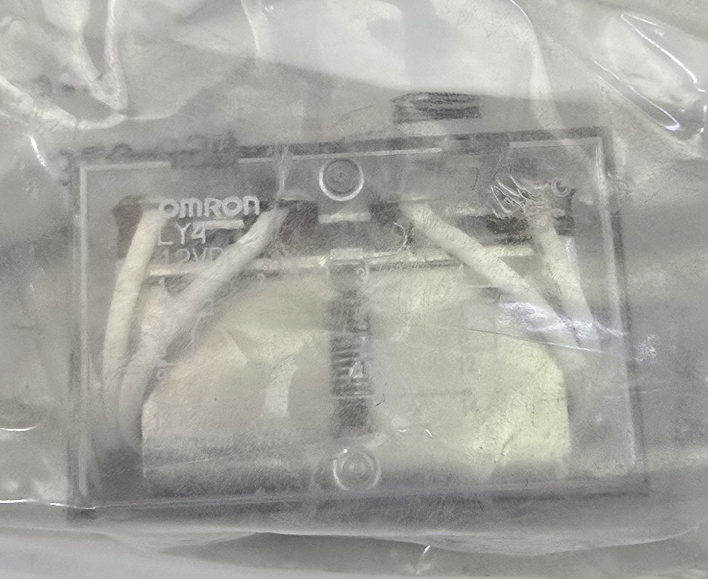 OMRON LY4 24VDC 4PCO Plug In Power Relay 24V DC Coil  10A 329-840 (NEW Sealed)