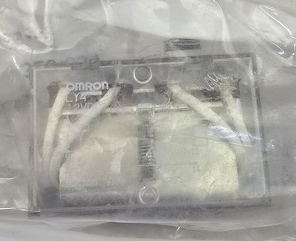 OMRON LY4 24VDC 4PCO Plug In Power Relay 24V DC Coil  10A 329-840 (NEW Sealed)