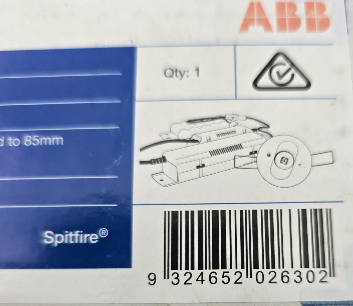 ABB SF1LED LED Spitfire Single Recessed Emergency Light Kit (NEW)