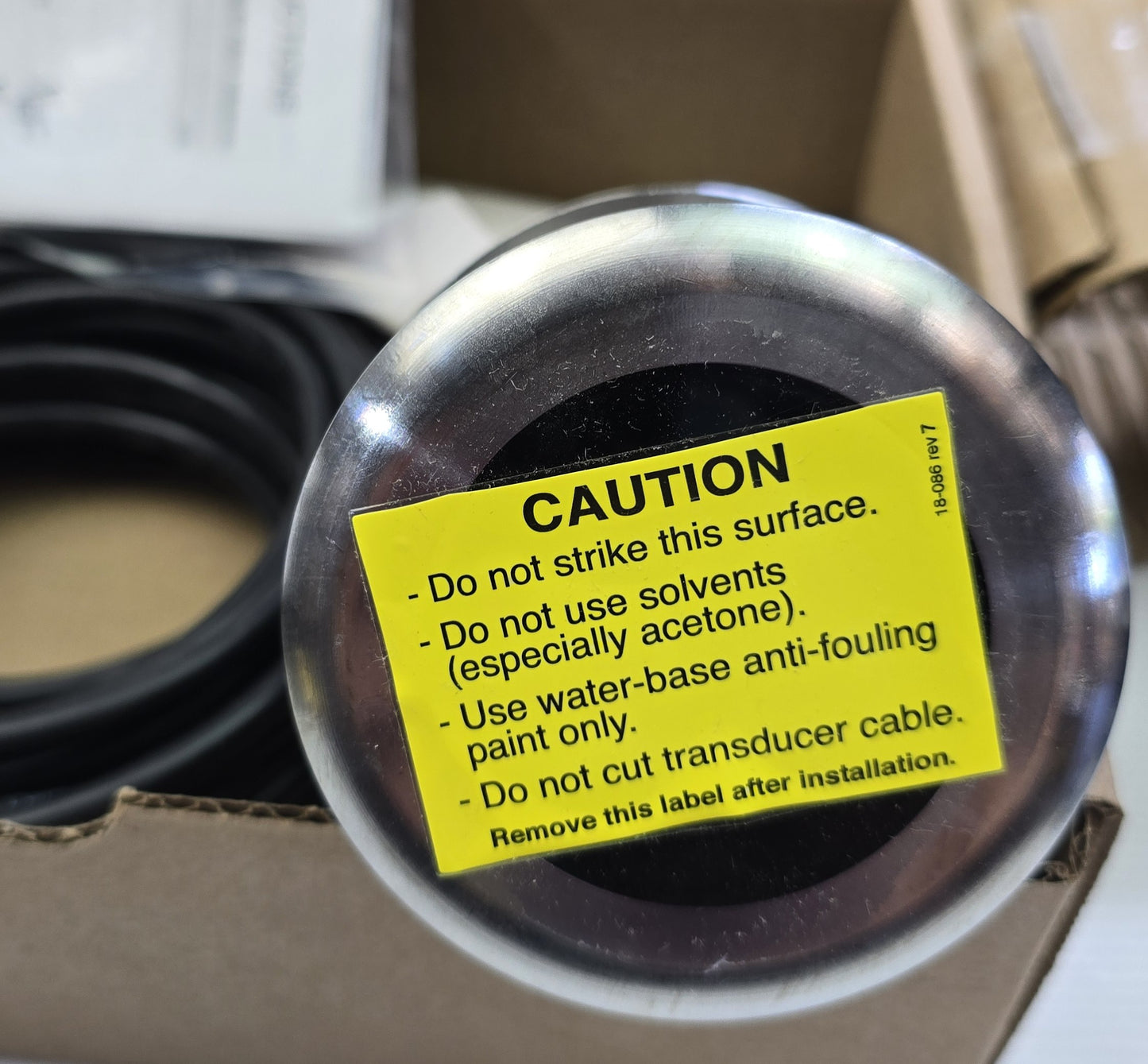 Raymarine A80570 Depth Transducer 20° Tilted 50/200kHz Thru-Hull (NEW In Box)