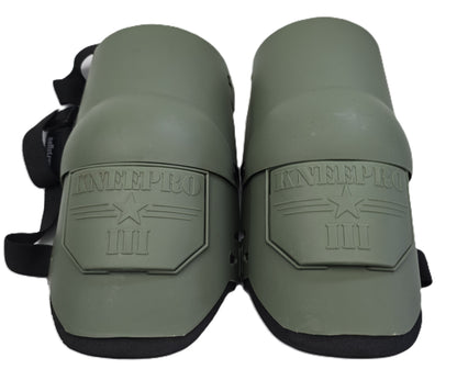 KneePro S96112 Ultra Flex III Knee Pads OD Green Heavy Duty Work (NEW)