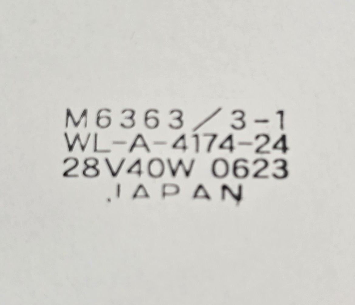Bulb WL-A-4174-24 M6363/3-1 28V 40W 0623 Incandescent Lamp Aircraft (NEW In Box)