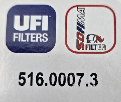 UFI-Filters 516.0007.3 SOFIMA 51600073 Hydraulic Filter 42×70×22 (NEW In Box)