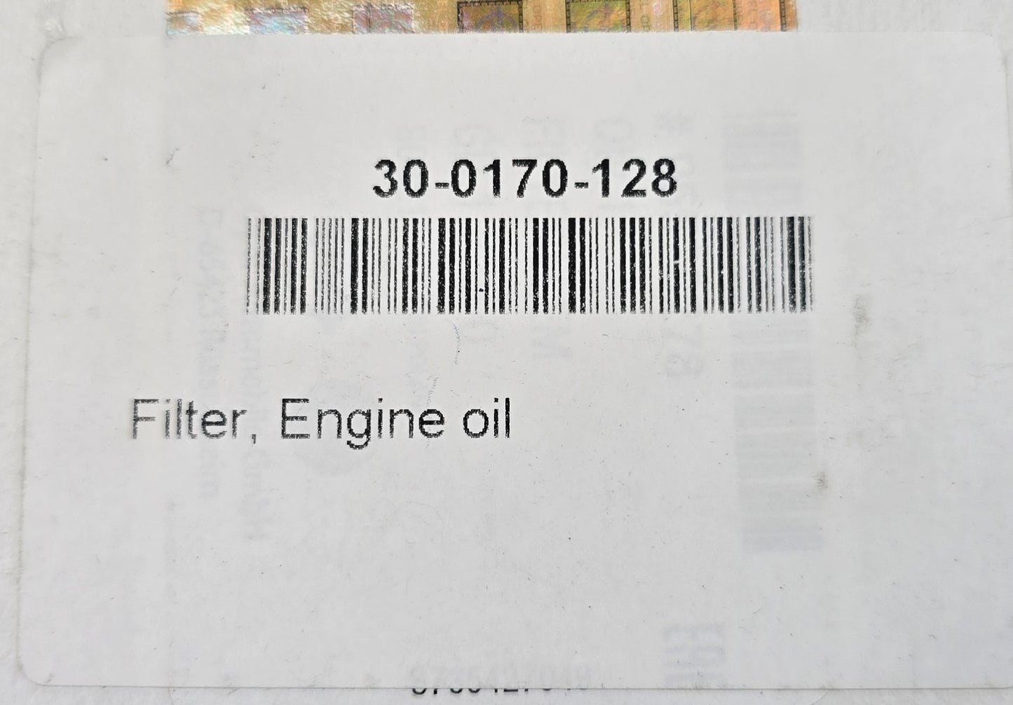 OPEL #95528278 Engine Oil Filter OXE Diesel 30-0170-128 (NEW In Box)