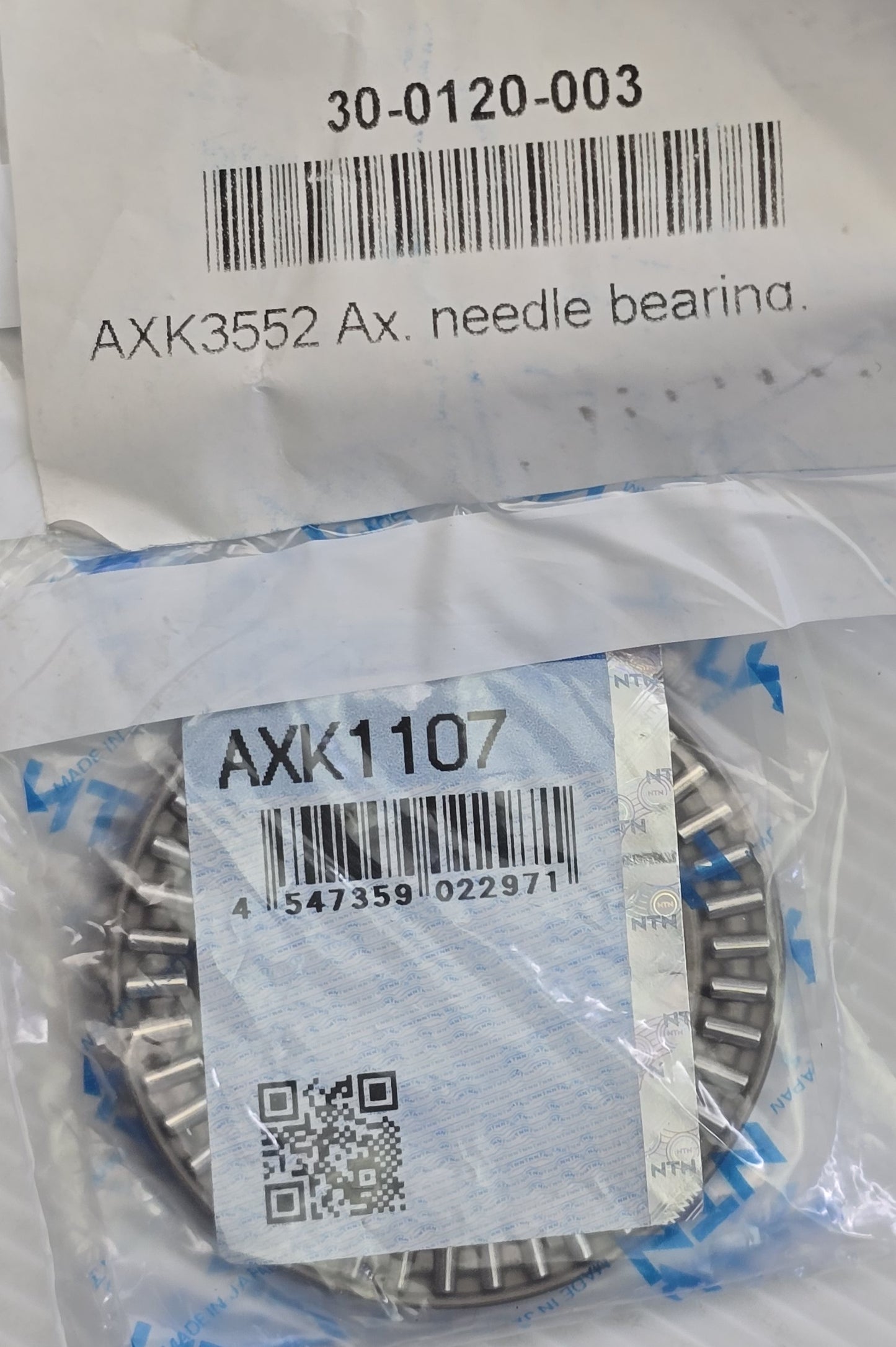 NTN AXK1107 Axial Needle Bearing (NEW Sealed)