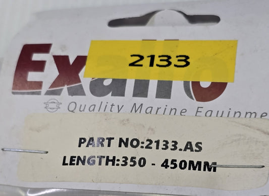 Exalto 2133.AS Marine Wiper Arm Adjustable 350–450mm (NEW Sealed)