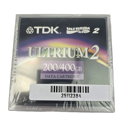 TDK D2405-LTO2 Ultrium 2 LTO Data Cartridge 200GB / 400GB (NEW Sealed)