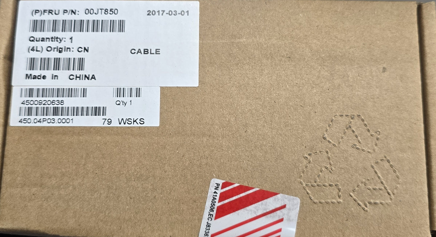 Lenovo 00JT850 Genuine FRU Internal Cable ThinkPad X1 (NEW In Box)