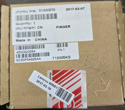 Lenovo 01AW970 Genuine FRU Fingerprint Reader Module ThinkPad X1 (NEW In Box)