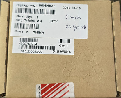 Lenovo 00HN933 Genuine FRU CMOS Battery ThinkPad X1 Yoga (NEW In Box)