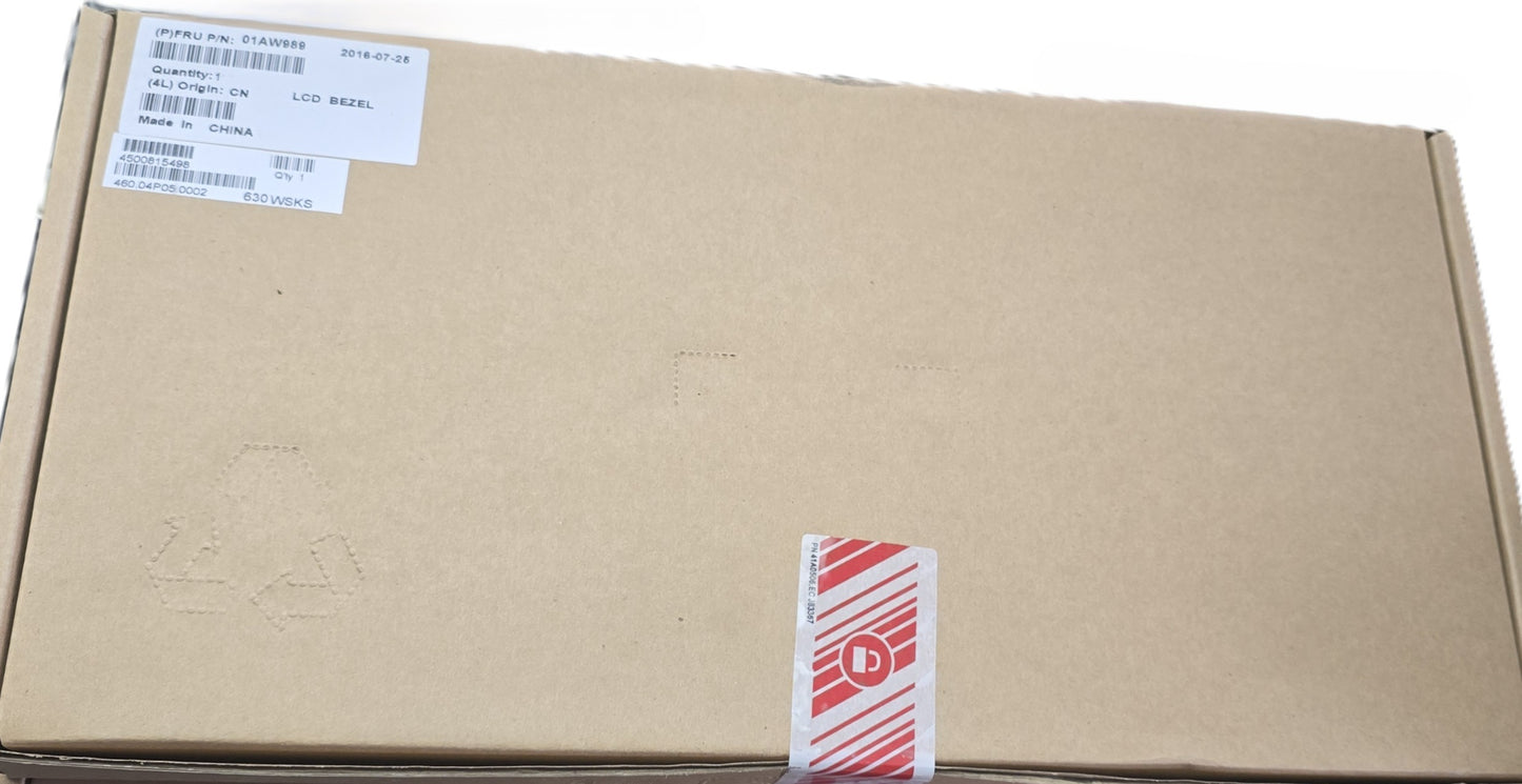 Lenovo 01AW989 Genuine FRU LCD Bezel Screen Frame ThinkPad X1 (NEW In Box)