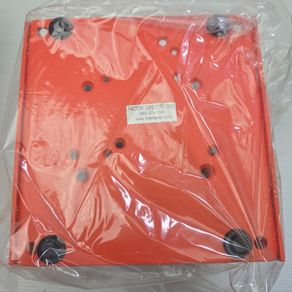 Linemaster 522-B14 Full Guard Foot Switch Heavy Duty Orange (NEW In Box)