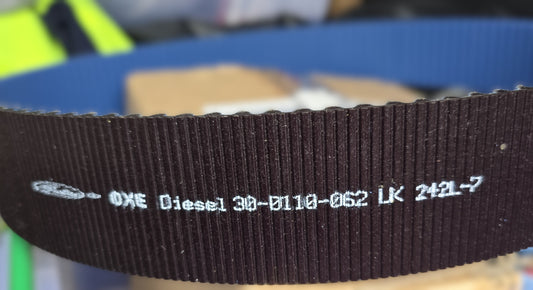 OXE-Diesel 30-0110-062 Timing Belt XXL Upper Belt UK 242L (NEW)