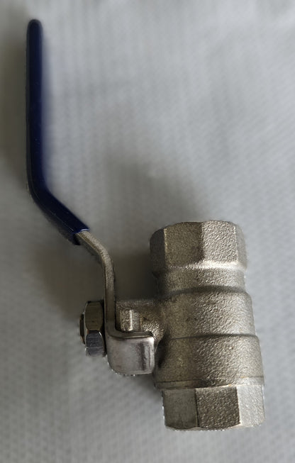 SeaStar 137050 Brass Ball Valve 1/4" BSP Female Lever Handle C/P (NEW)