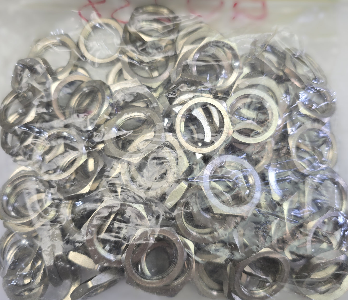 Locknuts ALCPLN20 20mm Nickel Plated for Conduit Fittings [Bag of 100]