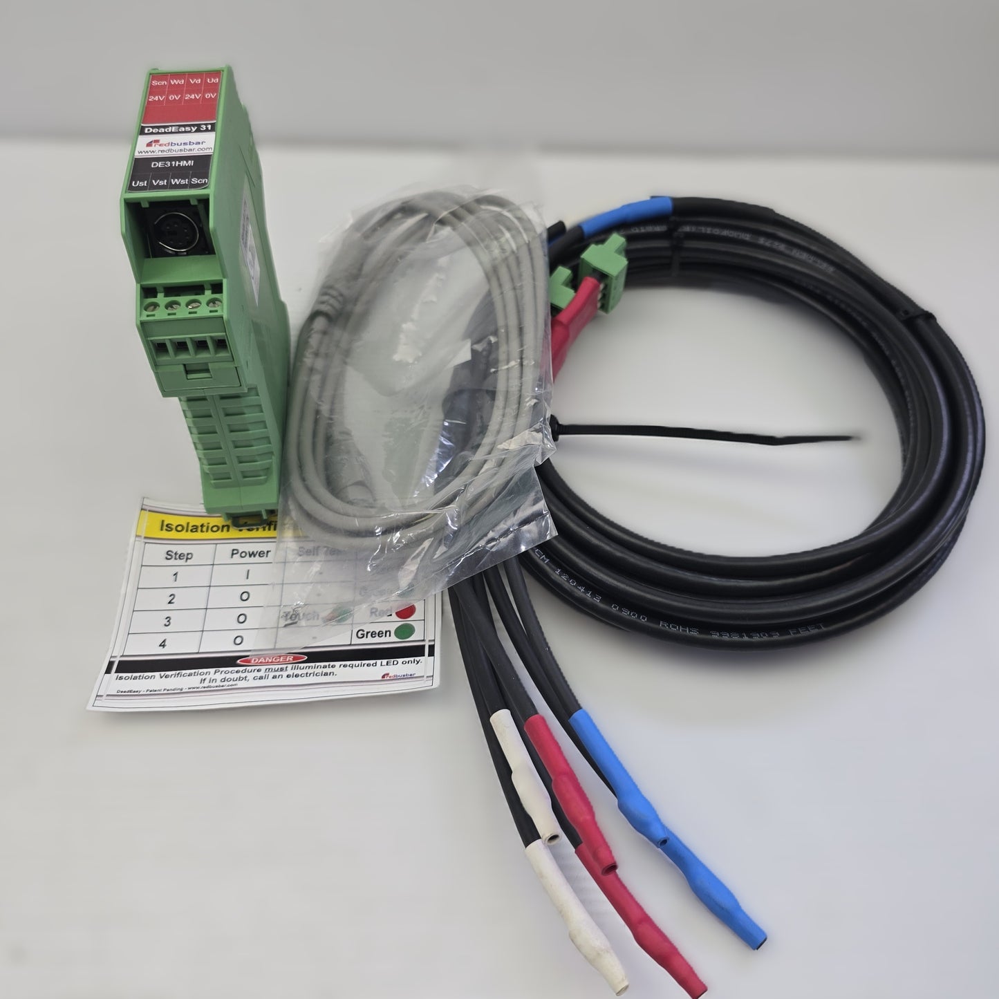 Redbusbar DeadEasy 31 3 Phase Busbar Voltage Tester Isolation Monitor (NEW)