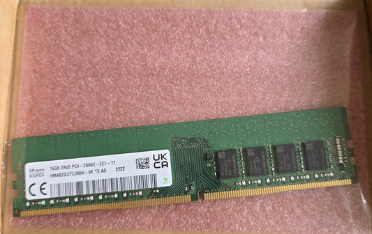 SK-hynix HMA82GU7CJR8N-VK 16GB DDR4-2666 2Rx8 ECC UDIMM (NEW In Box)